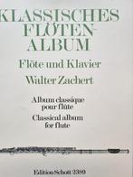 Klassiek Fluit Album - Walter Zachert - Nieuwstaat, Klassiek, Dwarsfluit of Piccolo, Ophalen of Verzenden, Zo goed als nieuw