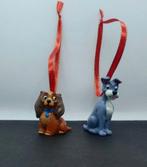 Disney Lady & Vagebond set kerst ornamenten ornament, Ophalen of Verzenden, Zo goed als nieuw
