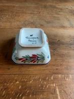 Quimper aardewerk bakje - handbeschilderd, Ophalen of Verzenden