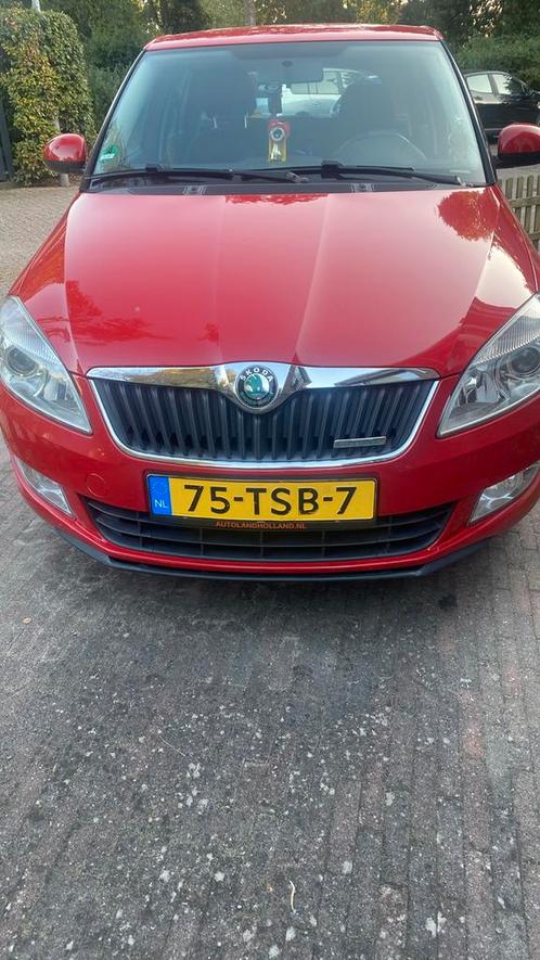 Skoda Fabia 1.2 TDI 55KW Greenline Combi 2012 Rood, Auto's, Skoda, Particulier, Fabia, Diesel, B, Handgeschakeld, Origineel Nederlands