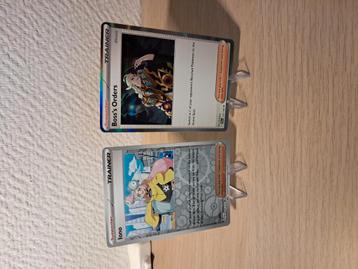 Iono en Boss's orders Pokémon  beschikbaar voor biedingen