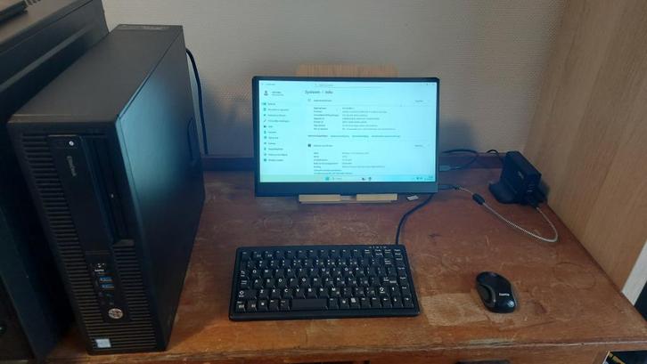 HP EliteDesk 800 G2 Gaming PC (i7 6700, AMD RX 6500), Computers en Software, Desktop Pc's, Refurbished, 3 tot 4 Ghz, SSD, 32 GB