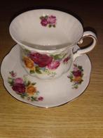 Kop en schotel Bone China London Collection, Ophalen of Verzenden, Zo goed als nieuw, Overige stijlen, Kop(pen) en/of Schotel(s)