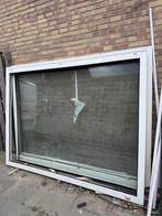 Dubbel Glas Raam Kozijn - 170x229cm (Verlengbaar), Doe-het-zelf en Verbouw, Glas en Ramen, Ophalen, Gevelraam of Ruit, Gebruikt