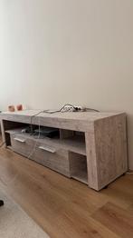 Grijs Tv meubel, Ophalen, Overige materialen, 150 tot 200 cm, Zo goed als nieuw