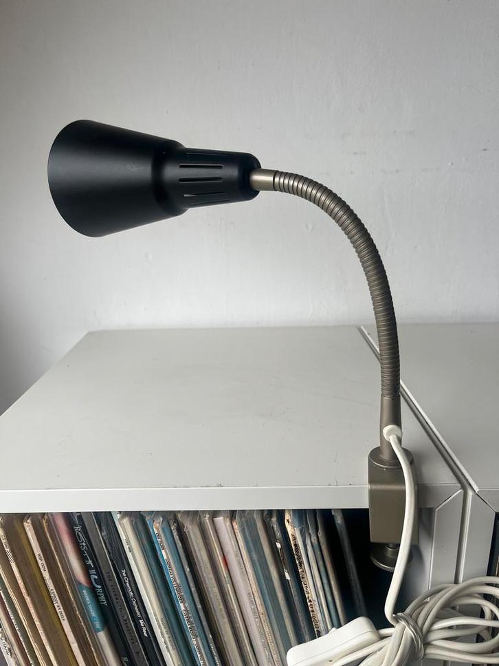 Vintage IKEA Klemlamp Spot kvart lamp burolamp buro, Huis en Inrichting, Lampen | Tafellampen, Gebruikt, Minder dan 50 cm, Metaal