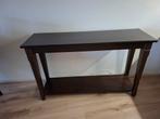 Mooie sidetable donker hout, Huis en Inrichting, Ophalen, 100 tot 150 cm, Zo goed als nieuw, Overige houtsoorten