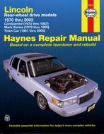 Lincoln Town Car Continental Mark 1970-2010 Haynes boek, Ophalen of Verzenden