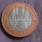 Munt Nederland 5 Gulden Delftsche Duit 1996 750 jaar Delft, Postzegels en Munten, Verzenden, Koningin Beatrix, Overige waardes