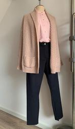 Josephine & Co vest oversized sjaalkraag lt. roze beige S/36, Josephine & Co, Ophalen of Verzenden, Zo goed als nieuw, Roze