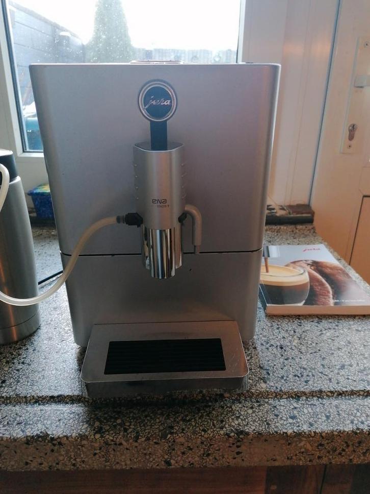 Te koop Prima Jura Ena 9 micro one touch Koffiemachine., Witgoed en Apparatuur, Koffiezetapparaten, Refurbished, Koffiemachine