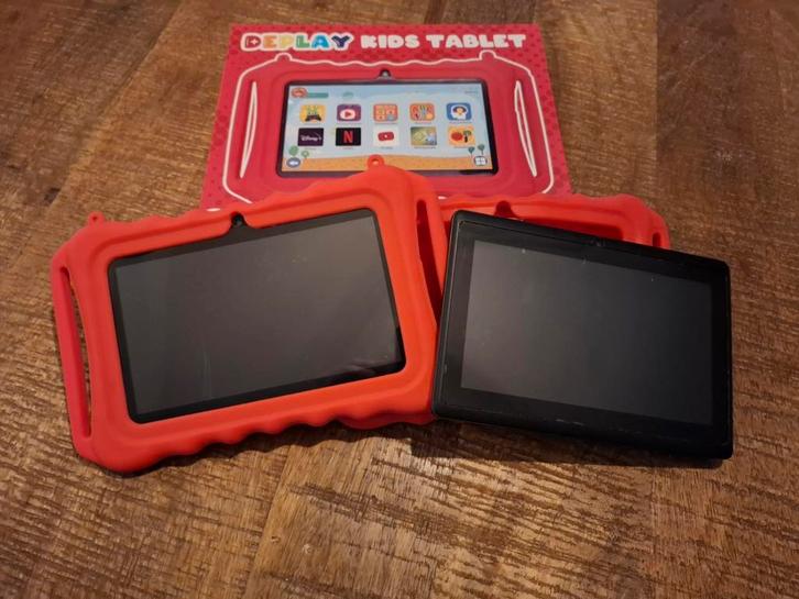 2 stuks Deplay Kids Tablet - Kindertablet, Computers en Software, Android Tablets, Gebruikt, Wi-Fi, 8 inch, 16 GB, Ophalen of Verzenden