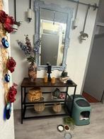 Spiegel met console tafel, Ophalen of Verzenden, Zo goed als nieuw, 75 tot 100 cm, 150 tot 200 cm