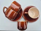 Vintage, 4 koffie kopjes, Ophalen of Verzenden, Gebruikt, Overige stijlen, Kop(pen) en/of Schotel(s)