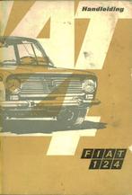 Handleiding Fiat 124     11-69, Ophalen of Verzenden