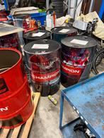 Olieton olievat vuurkorf oliedrum 200 liter, Ophalen, Zo goed als nieuw