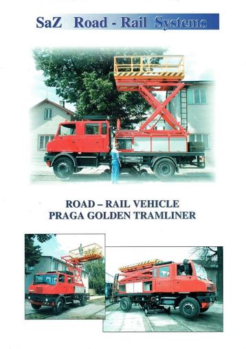 Folder Praga - SaZ Golden Tramliner (uit Tsjechië - ca.2003) beschikbaar voor biedingen