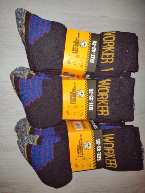 Gianvaglia heren werksokken 3x een 5-pack 43-46Nieuw, Kleding | Heren, Sokken en Kousen, Nieuw, Maat 43 t/m 46, Zwart, Ophalen of Verzenden