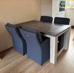 Eetkamer set, Huis en Inrichting, Ophalen, Zo goed als nieuw, 4 tot 6 stoelen