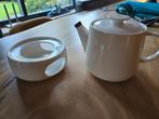 Mooie nieuwe witte theepot Hema, Huis en Inrichting, Ophalen of Verzenden, Nieuw, Overige materialen