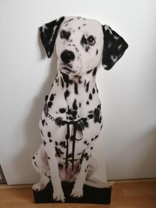 101 Dalmatier Disney levensgroot beeld karton UNIEK!!, Verzamelen, Disney, Zo goed als nieuw, Beeldje of Figuurtje, Ophalen of Verzenden