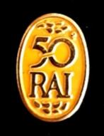 RAI 50 jaar speld, Verzenden, Nieuw, Stad of Land, Speldje of Pin