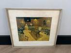 Schilderij Van Gogh - Café bij nacht, Ophalen of Verzenden