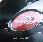 Folder MOTO GUZZI Motorcycles 2009, Ophalen of Verzenden, Moto Guzzi