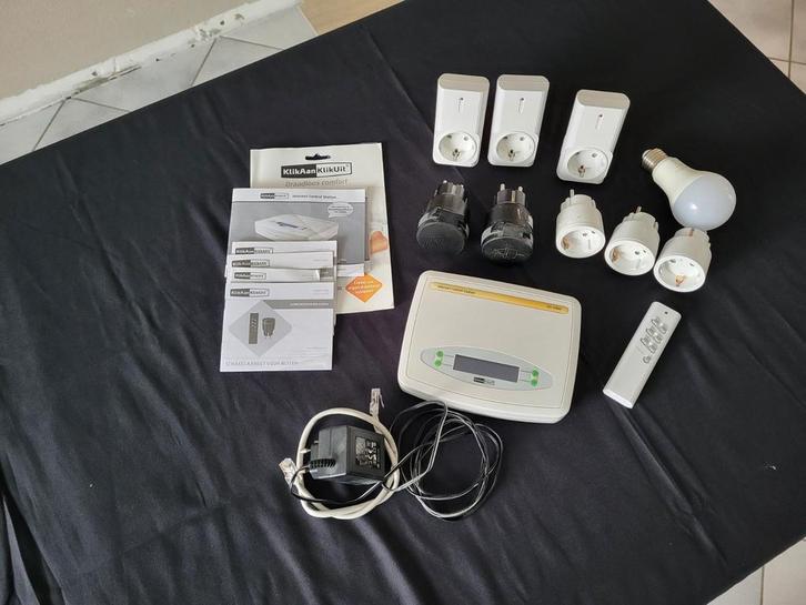 Klik aan klik uit complete set, Doe-het-zelf en Verbouw, Elektra en Kabels, Zo goed als nieuw, Overige typen, Ophalen of Verzenden