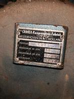 Crimex compressor 200L, Doe-het-zelf en Verbouw, Compressors, 100 liter of meer, Ophalen, Gebruikt, 10 bar of meer
