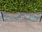 Stapelstenen Tuinmuur 36m1, Ophalen, Gebruikt