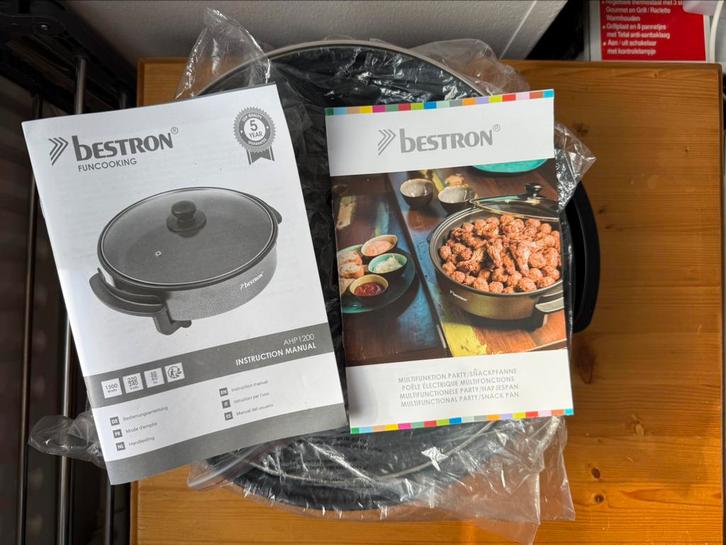 Bestron AHP1200 (1500W), Witgoed en Apparatuur, Gourmetstellen, Zo goed als nieuw, 4 t/m 7 personen, Ophalen