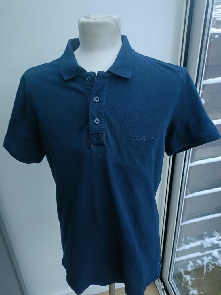 Donkerblauwe Pierre Cardin Polo, Maat 52/54 (L), Blauw, Pierre Cardin, Ophalen of Verzenden
