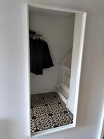 Spiegel groot, wit, Ophalen, Zo goed als nieuw, 150 tot 200 cm, Rechthoekig