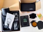 Godox V1 Nikon Flitser + Accessoires - Zo goed als nieuw, Ophalen, Zo goed als nieuw, Nikon, Kantelbaar