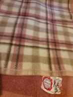 Zuiver scheerwollen Leidse deken van Wijk roze achterzijde, Ophalen, Eenpersoons, Roze, Deken of Dekbed