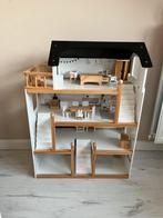 Houten Petite amelie poppenhuis, Kinderen en Baby's, Ophalen, Gebruikt, Poppenhuis