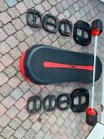 Les Mills Halterset & Stepbank, Ophalen, Zo goed als nieuw, Armen, Halterset