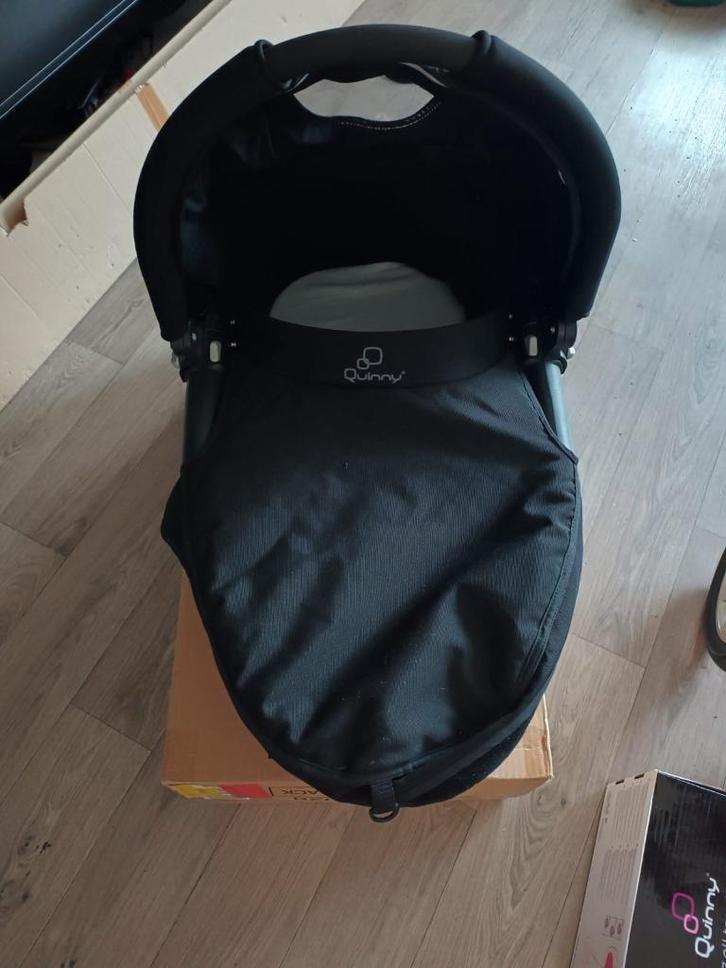 Reiswieg quinny buzz zwart, Kinderen en Baby's, Kinderwagens en Combinaties, Gebruikt, Combiwagen, Quinny, Met reiswieg, Ophalen of Verzenden