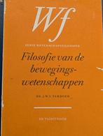 Filosofie van de Bewegingswetenschappen, Boeken, Gelezen, Ophalen of Verzenden, WO, J.W.I. Tamboer