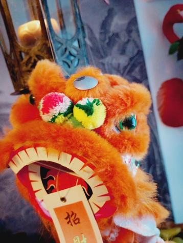 Chinese hand draak 46 cm L ( nieuw ) beschikbaar voor biedingen