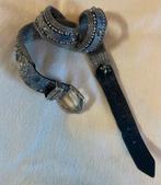 Nanni: Ceintuur met Swarovski Steentjes, 3 tot 5 cm, Verzenden, Echt leder, Tailleriem