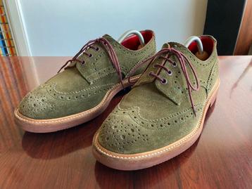 Tricker’s, suede full brogues 45 UK10.5 Vibram beschikbaar voor biedingen