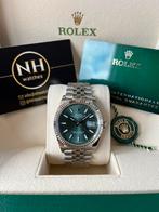 Rolex Datejust 126234 Mint Green 09/2023, Sieraden, Tassen en Uiterlijk, Horloges | Heren, Staal, Ophalen of Verzenden, Zo goed als nieuw