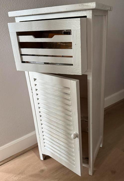 Houten kastje met lade en deur, Huis en Inrichting, Kasten | Overige, Gebruikt, Ophalen