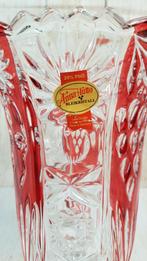 Anne Hutte loodkristal Boheemse vaas geslepen kristal. VIT, Tweedehands verkoop, Tweedehands verkoop, Gebruikt, Overige kleuren