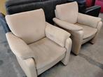 Leonis Bankstel, bank met 2 stoelen., Ophalen, Zo goed als nieuw, 75 tot 100 cm, Vierpersoons of meer
