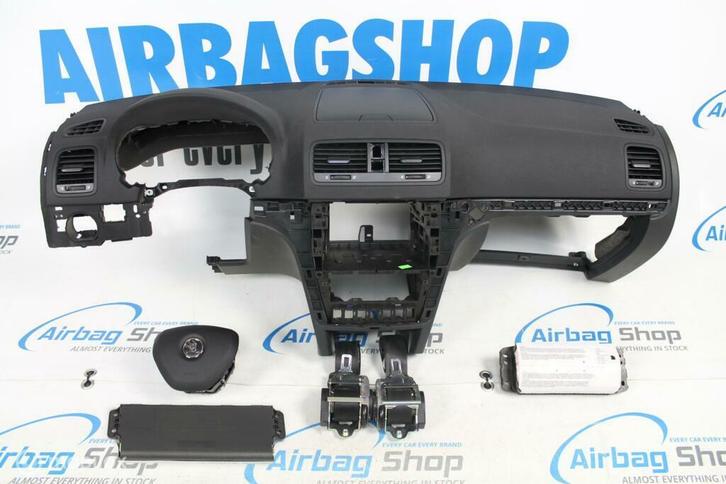 Airbag set - Dashboard zwart Skoda Yeti facelift 2009-heden, Auto-onderdelen, Dashboard en Schakelaars