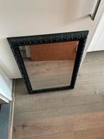 Zwarte Spiegel met Ornamenten bijna gratis mag ie weg!, Ophalen of Verzenden, Zo goed als nieuw, Minder dan 100 cm, Rechthoekig