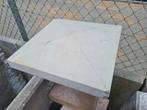 1 paalmuts beton  40x40x5/9 € 20,-, Tuin en Terras, Ophalen, Zo goed als nieuw, Rechthoekig